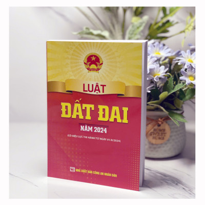 Sách - Luật Đất đai Năm 2024