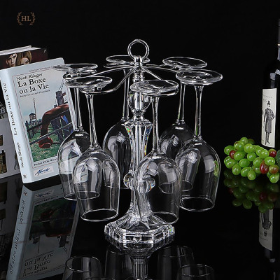 Giá treo ly rượu vang Inox Mica Cao Cấp 2022 | Treo Vang Cao Cấp H64 Phù hợp với mọi loại ly vang Decor 2022