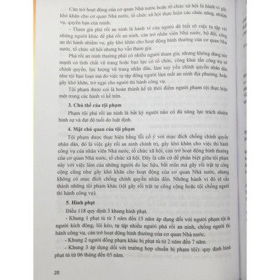 Bình luận khoa học bộ luật hình sự năm 2015 (Sửa đổi Bổ sung 2017) - Phần tội phạm