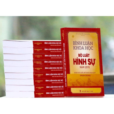 Combo 2 Cuốn: Bình Luận Khoa Học Bộ Luật Hình Sự 2015 Được Sửa Đổi, Bổ Sung Năm 2017 (Phần Chung) + (Phần Các Tội Phạm) - Quyển 1