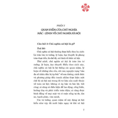 Hỏi - đáp về chủ nghĩa xã hội và con đường đi lên chủ nghĩa xã hội ở Việt Nam (bản in 2023)