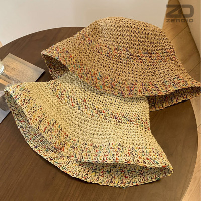 Mũ Cói Nữ, Nón Đi Biển Thoáng Khí MCNDB01 Phong Cách Hàn Quốc