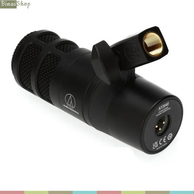 Audio-Technica AT2040 - Micro Dynamic Hypercardioid Cho Podcasting, Phát Trực Tiếp, Lồng Tiếng, Thu Âm Nhạc Cụ - Hàng chính hãng