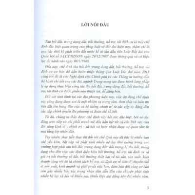 Quy Trình Pháp Lý Thu Hồi Đất, Trưng Dụng Đất, Bồi Thường, Hỗ Trợ, Tái Định Cư Và Giải Quyết Khiếu Nại, Tố Cáo, Khởi Kiện Của Người Có Đất Thu Hồi, Trưng Dụng