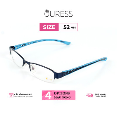 GỌNG KÍNH HỢP KIM SIÊU NHẸ HỢP THỜI TRANG – HÀNG CHÍNH HÃNG H-5002