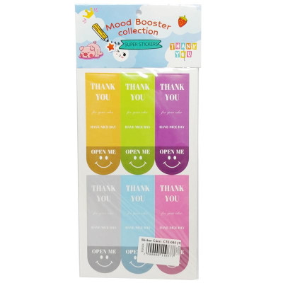 Sticker Cảm Ơn - Teenage CTE-045 (10 Tờ)