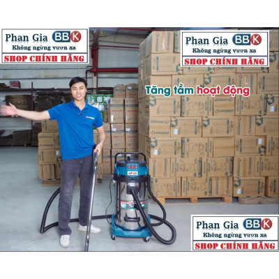 Hàng chính hãƞg, Máy Hút Bụi Công Nghiệp -Văn Phòng-Xưởng NAKAWA 80 Lít, Công Suất 4800W, Hàng chính hãƞg, BH 1 năm