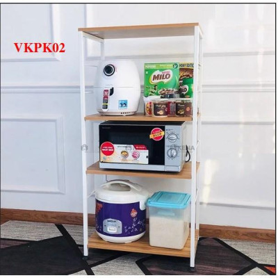 Kệ đa năng, kệ để đồ nhà bếp 4 tầng VKPK02 - Nội thất lắp ráp Viendong Adv
