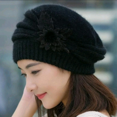 Nón len nữ mũ len nữ thu đông noel quà tặng ý nghĩa ấm áp Chất liệu len 2 lớp dona23110701