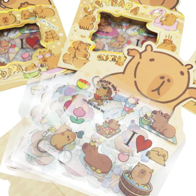 Sticker Capybara Vui Nhộn - WanLongDa ATS-11979
