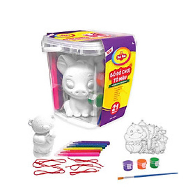 Tượng Tô Màu 21 Chi Tiết K-LC21/4