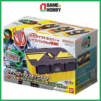 ĐỒ CHƠI SIÊU NHÂN KAMEN RIDER GEATS SURPRISE MISSION BOX 001 & DX DOUBLE DRIVER RAISE BUCKLE SET - ĐỒ CHƠI CHÍNH HÃNG BANDAI