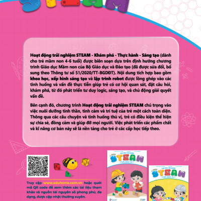 Hoạt động trải nghiệm STEAM (Dành cho trẻ mầm non 4-6 tuổi)