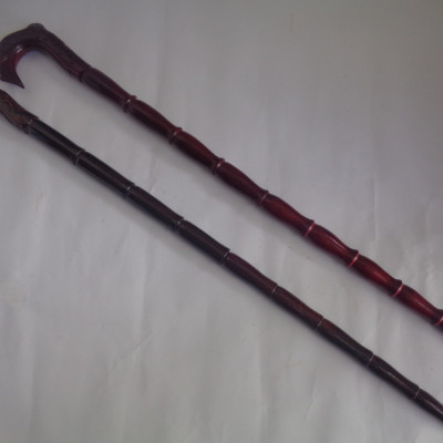 Gậy batoong gỗ đầu rồng chống trơn trượt cho người già