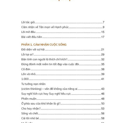 Tản Mạn Về Hạnh Phúc