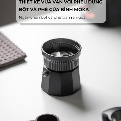OCD san phẳng cà phê cho bình moka CAFE DE KONA