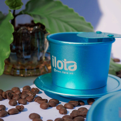Phin nhôm cao cấp nhiều màu pha cà phê ILOTA dùng công nghệ Anode có độ bền vĩnh cửu, giữ nhiệt tốt