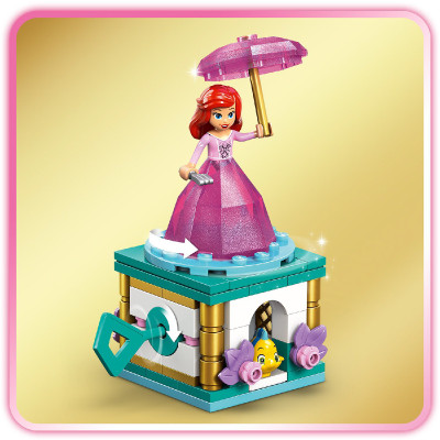 LEGO DISNEY PRINCESS 43259 Đồ Chơi Lắp Ráp Nàng Tiên Cá Ariel (93 chi tiết)