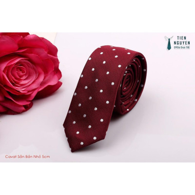 Cà Vạt Nam Bản Nhỏ 5cm Dòng Phổ thông