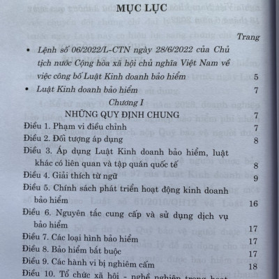 Luật Kinh Doanh Bảo Hiểm 