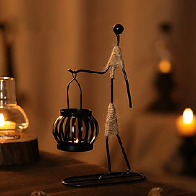 Giá đỡ nến, đèn trang trí, tượng trang trí decor bàn ăn, đàn piano, nhà bếp, phòng khách - Hàng chính hãng