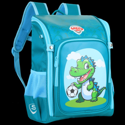 Ba Lô Học Sinh Kid Bingo Kèm Bóp Viết - Sakos SBO020SDNG00 - Soccer Dino