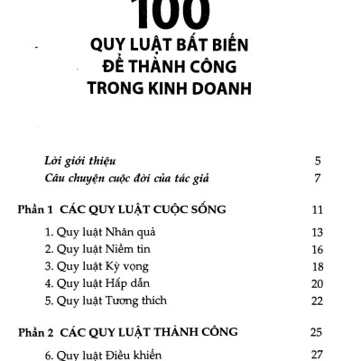 100 Quy Luật Bất Biến Để Thành Công Trong Kinh Doanh (Tái Bản 2022)