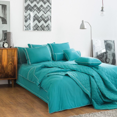 Bộ ga chun chần Everon ESM22015 ( 01 Ga chun chần + 02 Vỏ gối 45x65)