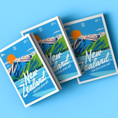 Đến New Zealand Đón Bình Minh Mới - Tặng Kèm Sticket + Huy Hiệu Xinh Yêu