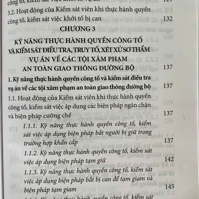 Kỹ Năng Thực Hành Quyền Công Tố, Kiểm Sát Việc Khởi Tố, Điều Tra, Truy Tố, Xét Xử Sơ Thẩm Vụ Án Về Các Tội X.  âm phạm An Toàn Giao Thông