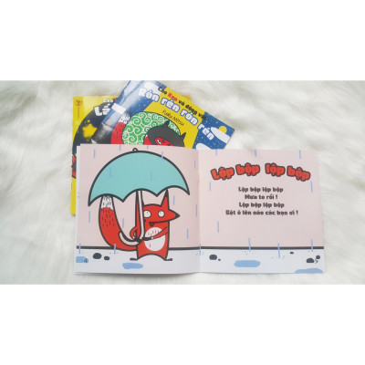 Combo (3 Tập): Sách Ehon - Âm Thanh Cùng Cáo Ken Dành Cho Trẻ Từ 0 - 6 Tuổi