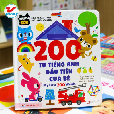 Sách - 200 Từ Vựng Tiếng Anh Đầu Tiên Của Bé - My First 200 Words - Tân Việt Books