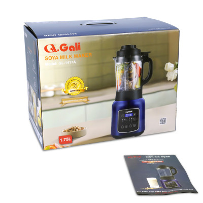 Máy xay sữa hạt Gali GL-1417A 1.75 lít đa chức năng, nấu hẹn giờ. Hàng chính hãng bảo hành 24 tháng
