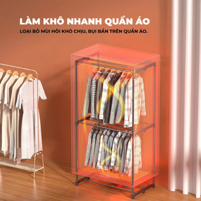 Tủ Sấy Quần Áo Đạt Tường DTSQA-CO2 - Màu Ngẫu Nhiên - Hàng Chính Hãng