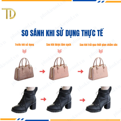 Dung dịch vệ sinh túi da, chai vệ sinh Sofa, chai vệ sinh nội thất bảo vệ da chống nấm mốc