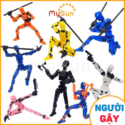 Đồ chơi mô hình người có khớp giá rẻ cử động nhân vật người nộm tập võ MySun