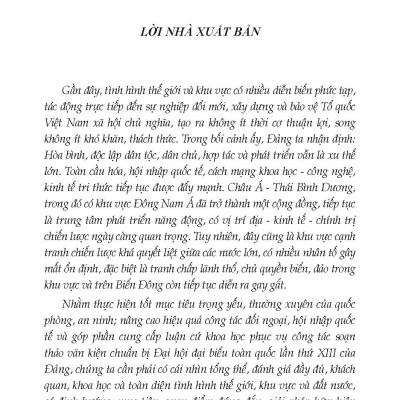 Quan Hệ Giữa Các Nước Lớn Và Đối Sách Của Việt Nam