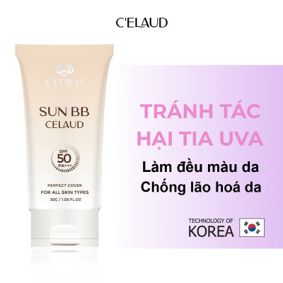 Kem chống nắng tối ưu cho da Sun BB Celaud