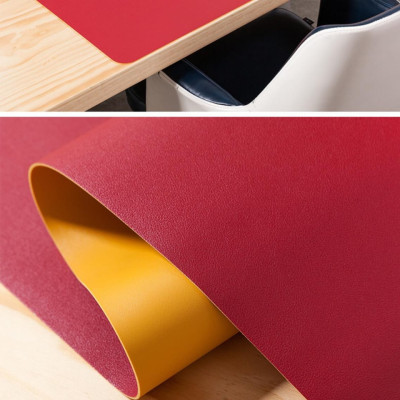 Miếng lót chuột, bàn di chuột 90 X 45 CM kiêm deskpad thảm da trải bàn làm việc chống nước hai mặt