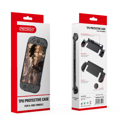 Bao Case Ốp TPU có báng cầm công thái học chống trượt bảo vệ cho Nintendo Switch 2 - Hàng Chính Hãng