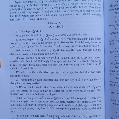 Sách Chỉ Dẫn Áp Dụng Luật Quản Lý Thuế sđ, bs 2024 – Những Quy Định Mới Trong Công Tác Kế Toán Dành Cho Các Loại Hình Doanh Nghiệp (V2557T)