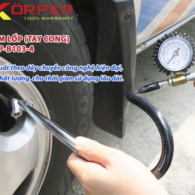 SÚNG BƠM LỐP TAY CONG KORPER KP-B103-4