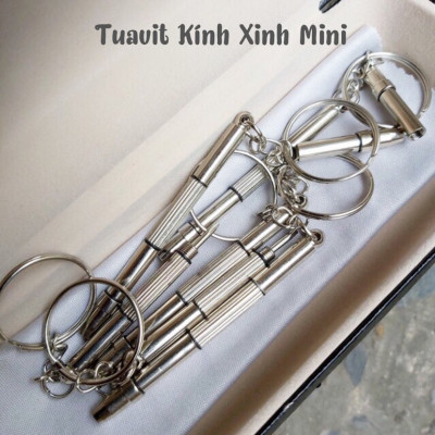 Gọng Kính xinh, Gọng kính cận/Kính giả cận thời trang chống UV400 Kim loại cao cấp + tặng tuavit Kính Xinh mini tiện lợi