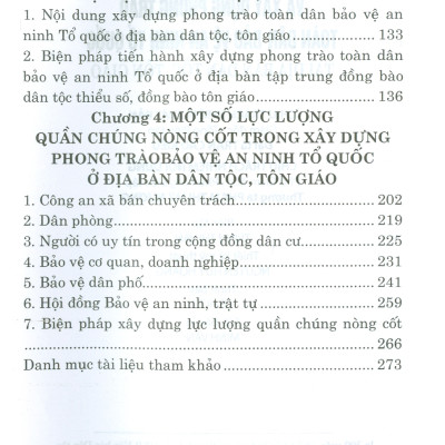 Vận Động Quần Chúng Và Xây Dựng Phong Trào Toàn Dân Bảo Vệ An Ninh Tổ Quốc Tại Địa Bàn Dân Tộc, Tôn Giáo