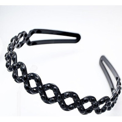 Bờm cài tóc nam nữ có răng lược bản năng động