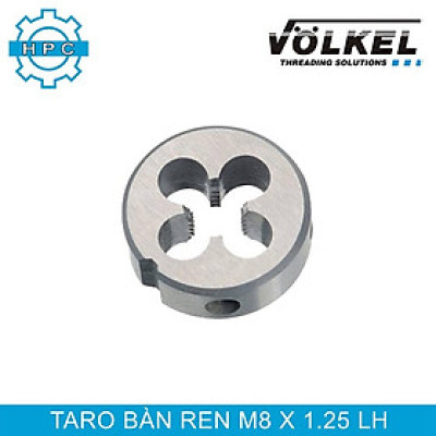 Taro bàn ren Volkel M 8 x 1.25 LH