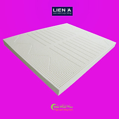 Nệm Cao Su Liên Á Ladome Cool Cao 10cm - Giường Đơn - Nệm Cao Su Thiên Nhiên 100%
