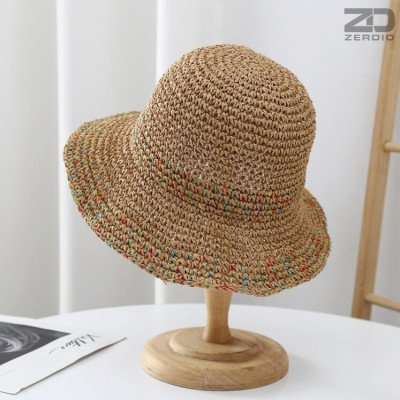 Mũ Cói Nữ, Nón Đi Biển Thoáng Khí MCNDB01 Phong Cách Hàn Quốc