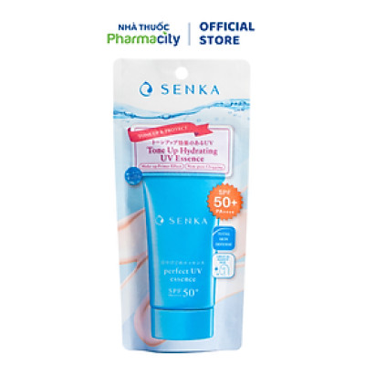 Tinh chất chống nắng Senka Perfect UV Essence SPF 50+ PA++++ (Tuýp 50g)