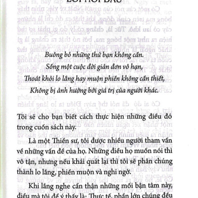 Đừng Lo Lắng: 48 Bài Học An Dịu Nỗi Lo Âu Từ Một Vị Thiền Sư